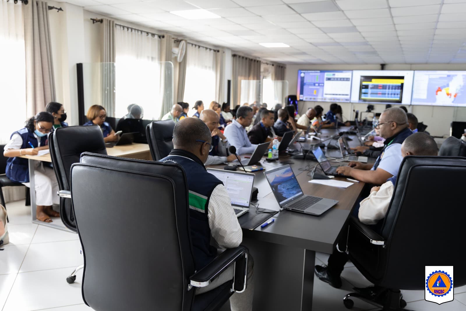 CYCLONE FYTIA : TENUE D’UNE RÉUNION DE COORDINATION CRIC AU BNGRC