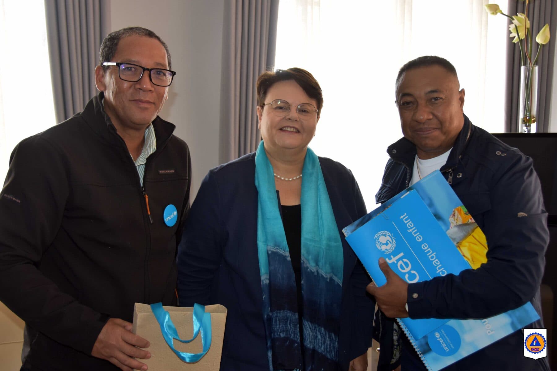RENFORCEMENT DES PARTENARIATS POUR LA GESTION DES RISQUES ET DES CATASTROPHES : VISITE DE COURTOISIE DE L'UNICEF AU BNGRC