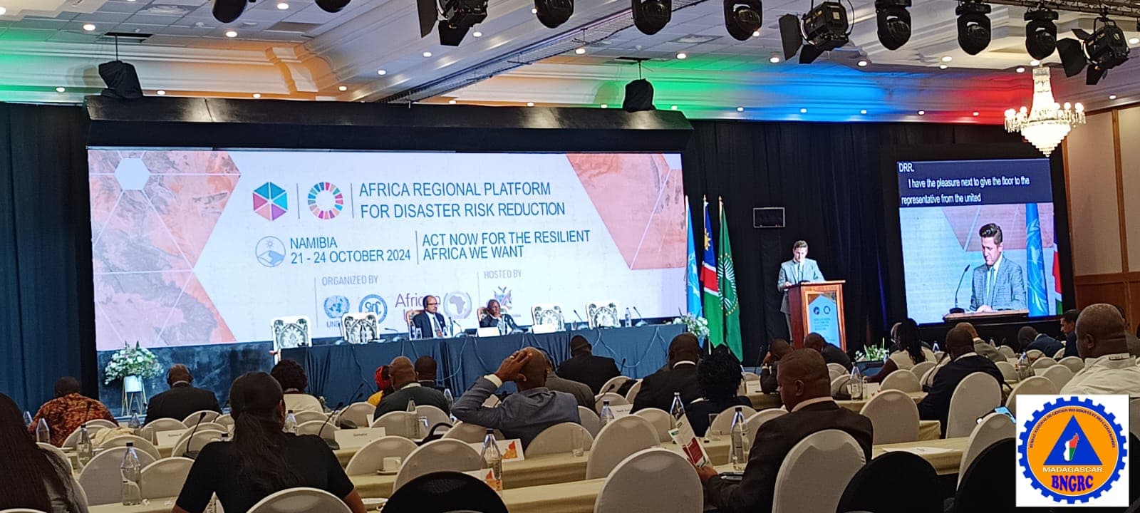 MADAGASCAR A LA 9E PLATEFORME REGIONALE AFRICAINE POUR LA REDUCTION DES RISQUES DE CATASTROPHE - WINDHOEK, NAMIBIE
