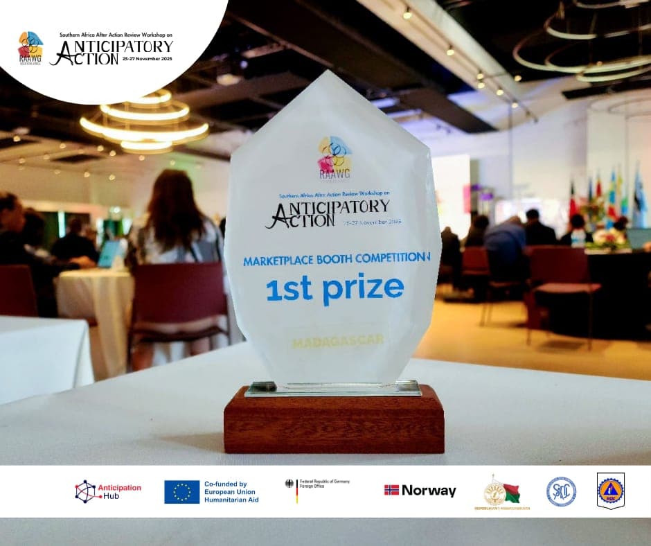 MADAGASCAR REMPORTE LA PREMIERE PLACE A LA MARKETPLACE BOOTH COMPETITION DU SOMMET DE L’AFRIQUE AUSTRALE SUR L’ACTION ANTICIPATOIRE