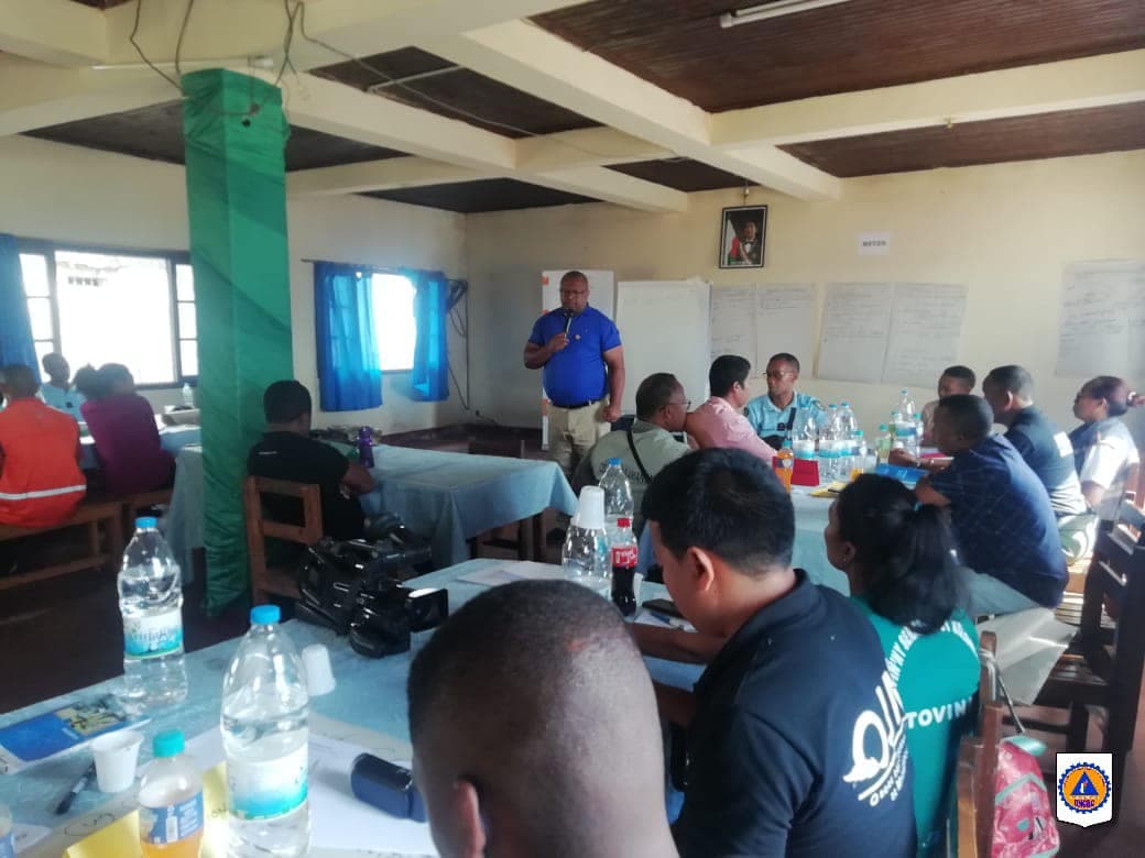 ATELIER DE PREPARATION PAR LES AUTORITES LOCALES FACE AUX RISQUES CAUSES PAR L’ENTREPRISE A AMBATOVY DANS LE DISTRICT DE MORAMANGA