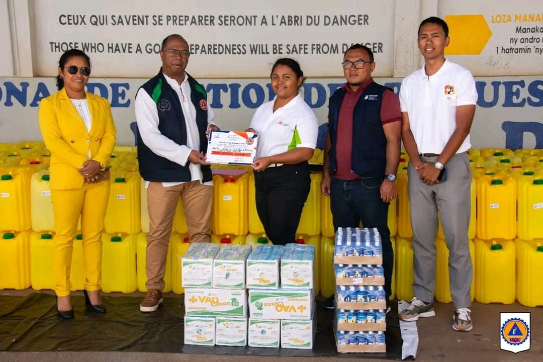 DON DE MATERIELS POUR RENFORCER LA REPONSE FACE AUX CYCLONES ET AUX INONDATIONS A MADAGASCAR