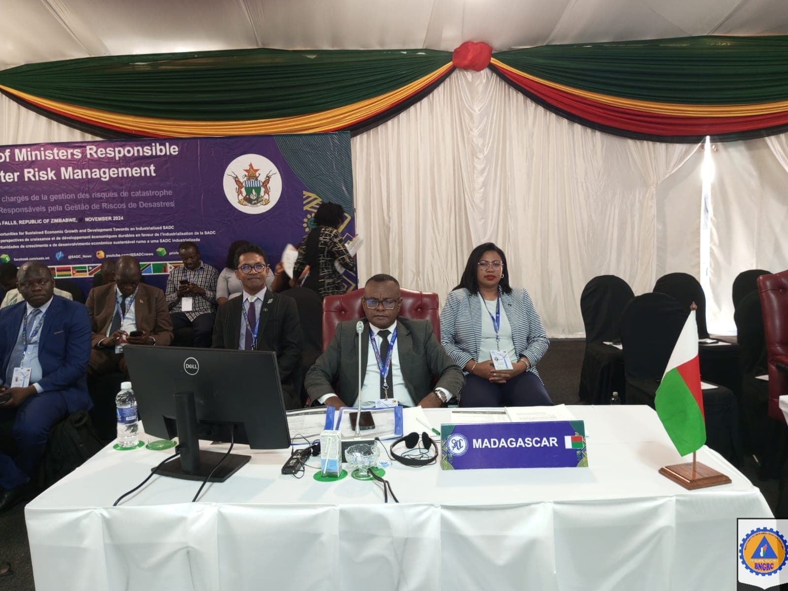 SADC : MADAGASCAR PARTICIPE A LA REUNION DES MINISTRES CHARGES DE LA GESTION DES RISQUES ET DES CATASTROPHES AU ZIMBABWE