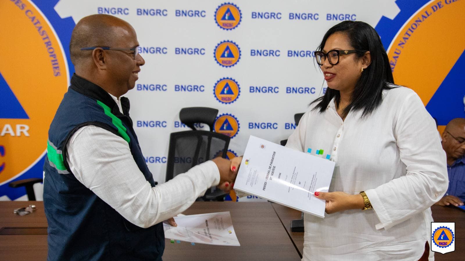 CEREMONIE DE PASSATION DE SERVICE AU SEIN DU BNGRC