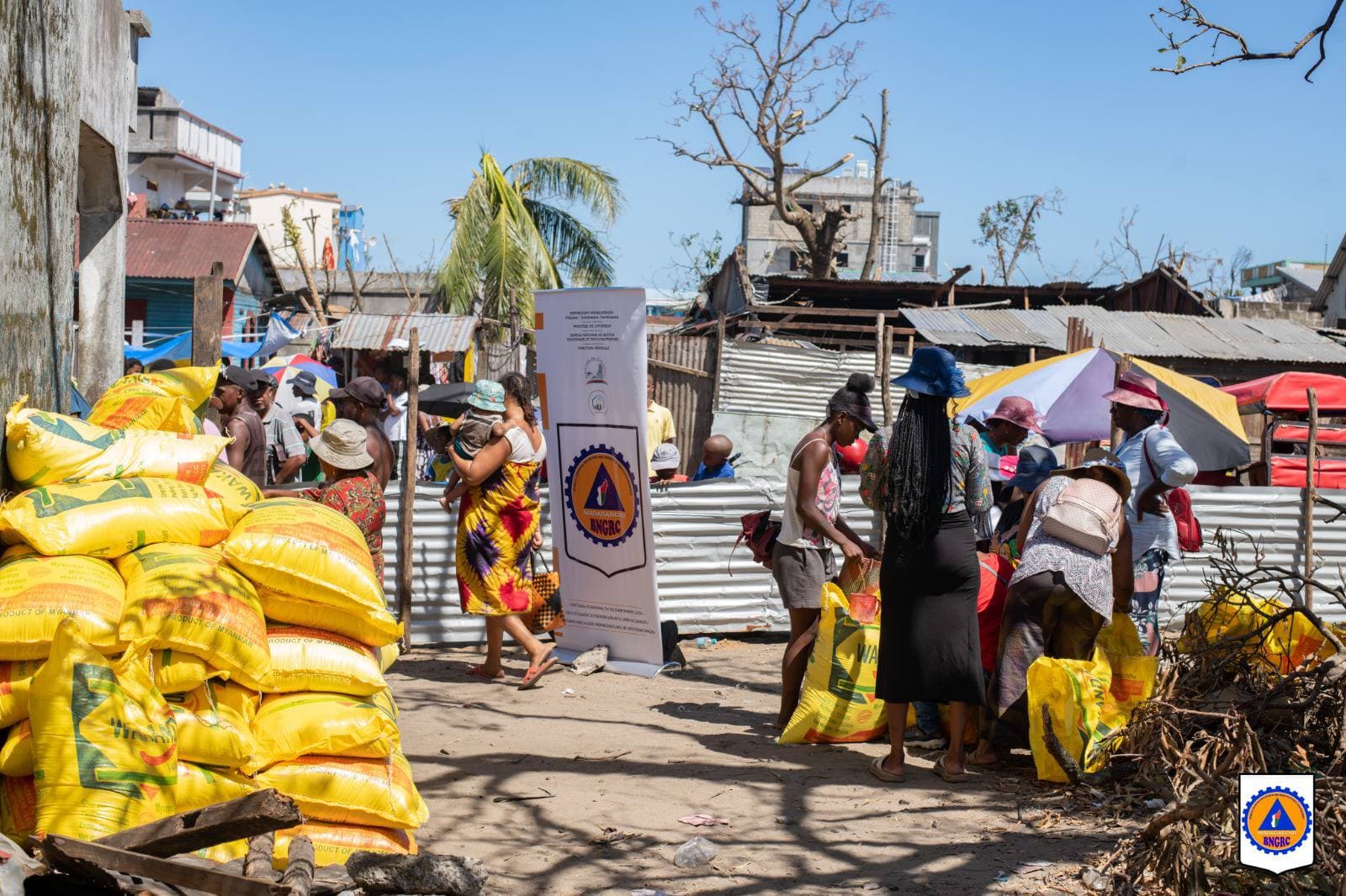 RÉPONSE POST-CYCLONIQUE : POURSUITE DES ACTIONS DE SOUTIEN AUX SINISTRÉS À TANAMBAO V, TOAMASINA