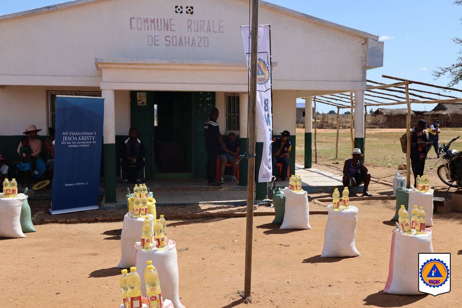 VONJE LONGO II : CINQ COMMUNES DU DISTRICT DE TOLIARA II ONT À LEUR TOUR BÉNÉFICIÉ D’UNE AIDE ALIMENTAIRE