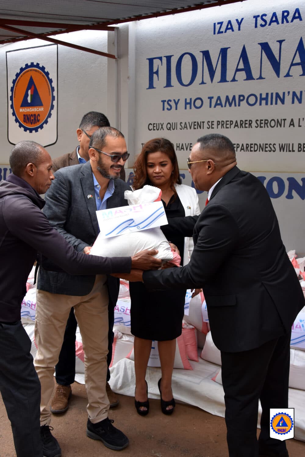 DON DU GOUVERNEMENT ISRAELIEN AU PEUPLE MALAGASY SINISTRE DANS LA REGION NORD-EST DE MADAGASCAR