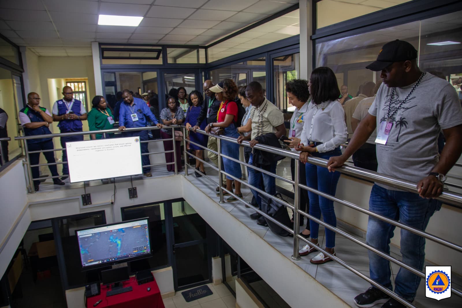 VISITE DES PARTICIPANTS DU SOMMET DE L’AFRIQUE AUSTRALE SUR L’ACTION ANTICIPATOIRE AU BNGRC : UNE IMMERSION AU CŒUR DU DISPOSITIF NATIONAL DE GESTION DES RISQUES