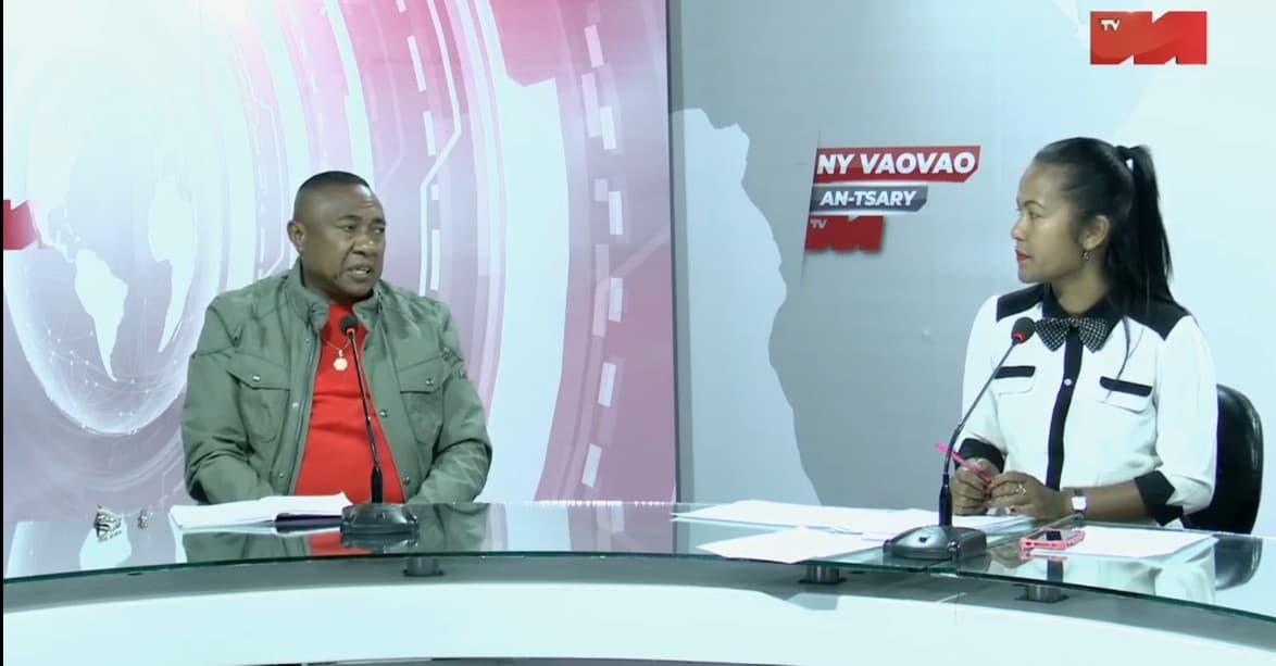 Fivahinianan'ny Tale Jeneralin'ny BNGRC, ny Jeneraly ELACK Olivier Andriakaja, tao amin'ny TVM ny Asabotsy 04 Martsa 2023, niresaka mikasika ny rivodoza FREDDY.