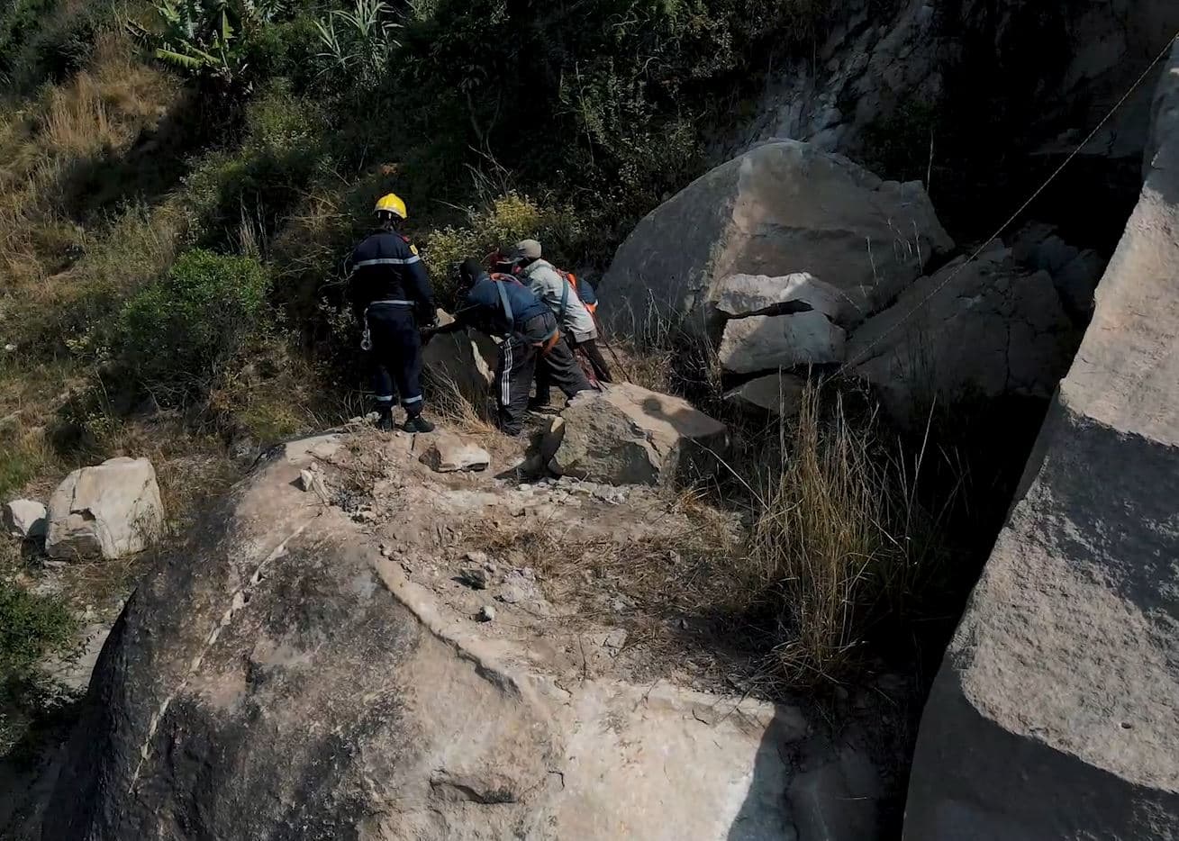 BNGRC : OPERATION DE DEROCTAGE DES ROCHERS